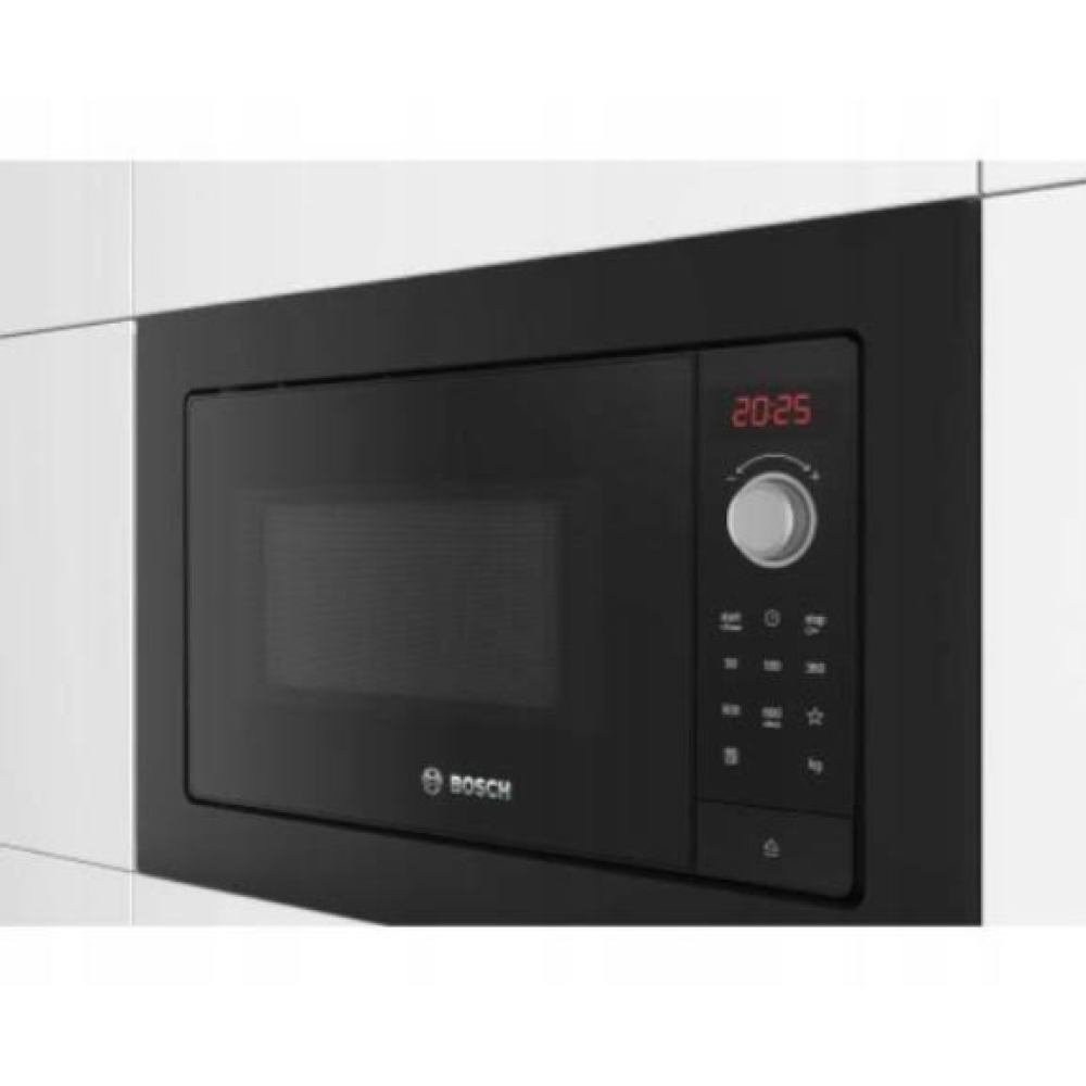 Bosch Bfl623Mb3 Ankastre Mikrodalga Fırın Siyah