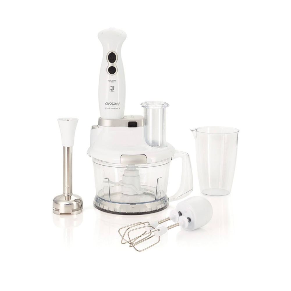 ARZUM AR1004 SOPRANO MAX MULTİ BLENDER SETİ BEYAZ