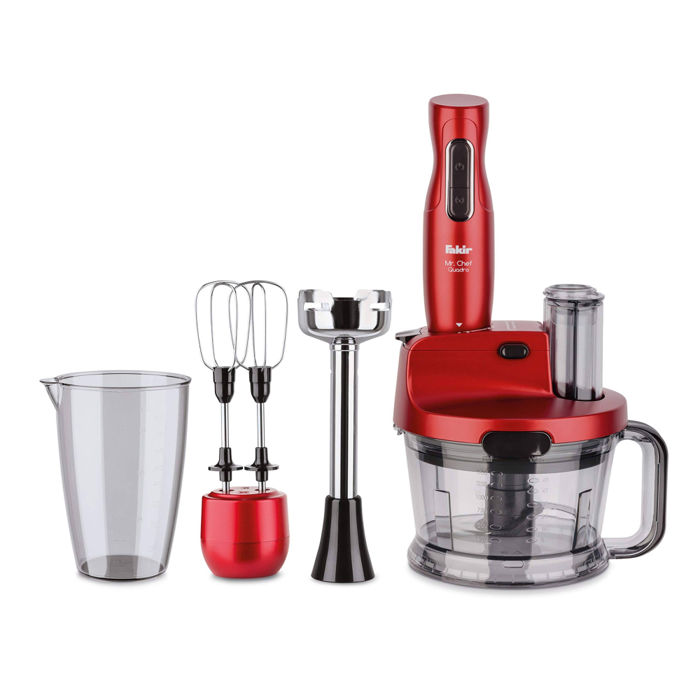 Fakir Mr Chef Quadro Blender Seti - Kırmızı