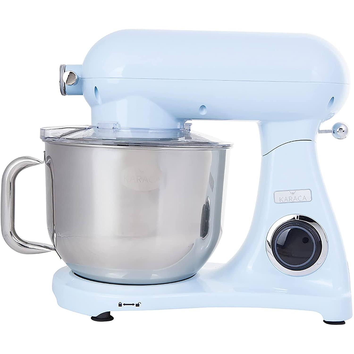 Karaca Powercast Chef Döküm Stand Mikser 1800W Mutfak Şefi Blue