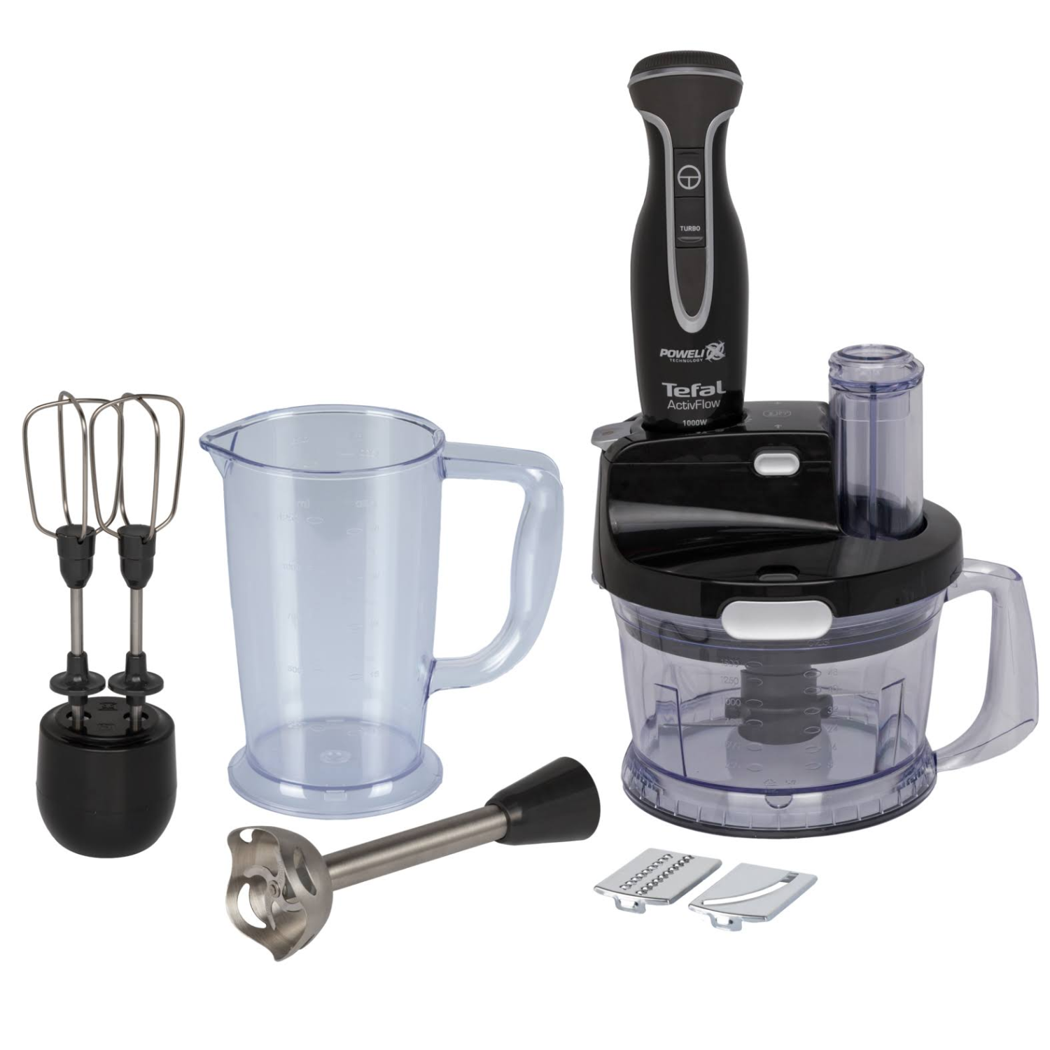 Tefal Powelix Activflow Pro 1000 W Siyah Blender Seti