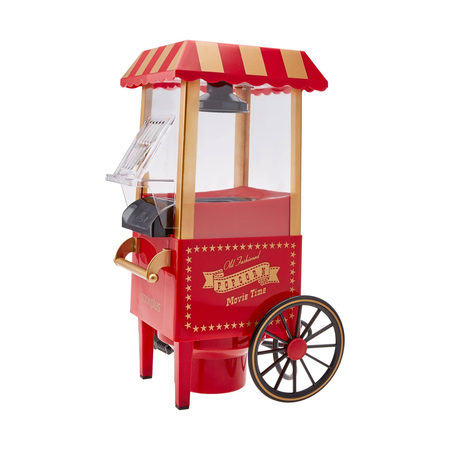 Cookplus Kırmızı Mısır Patlatma Makinesi