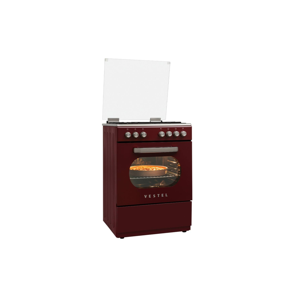 Vestel SF 8400 Retro Bordo Solo Fırın