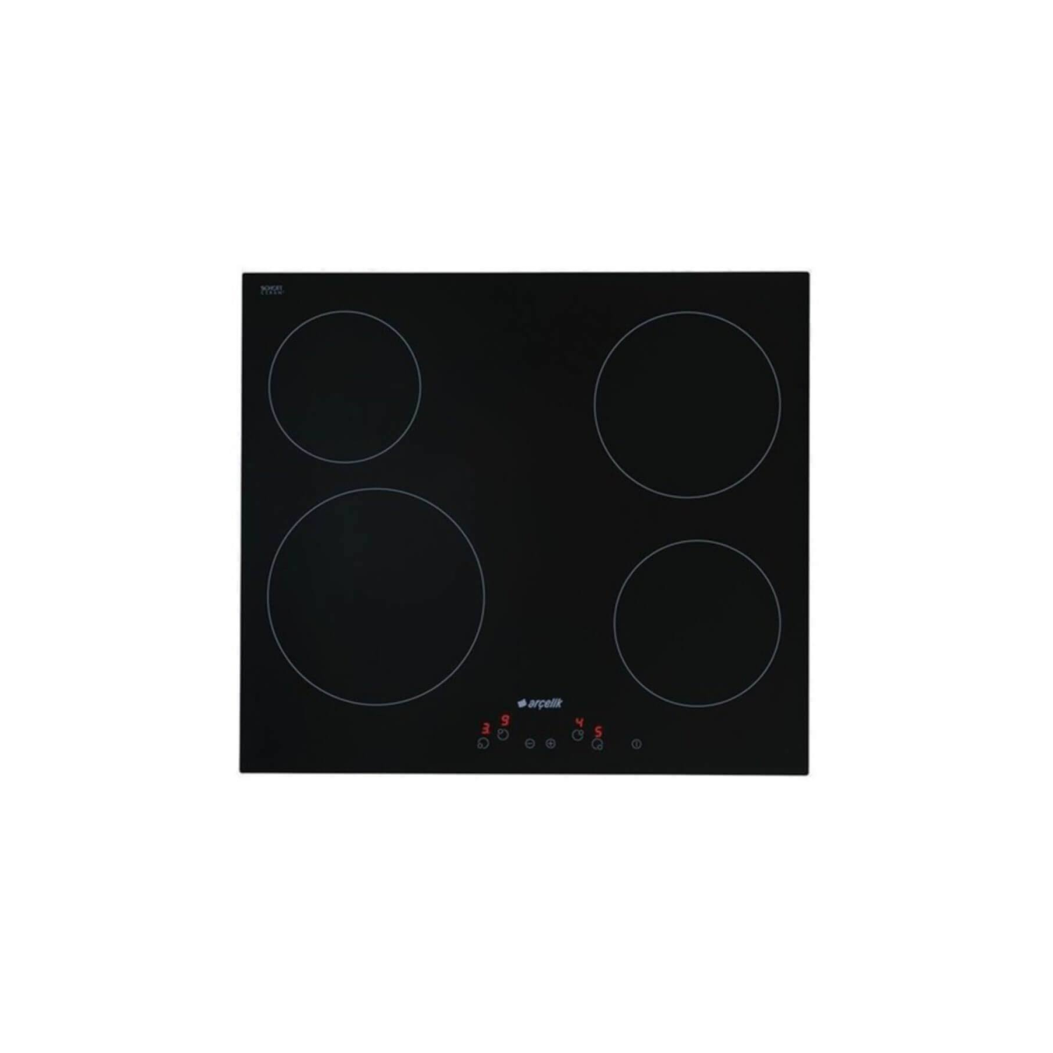 Arçelik OV 643 T Ankastre Ocak (Vitroseramik-Siyah)