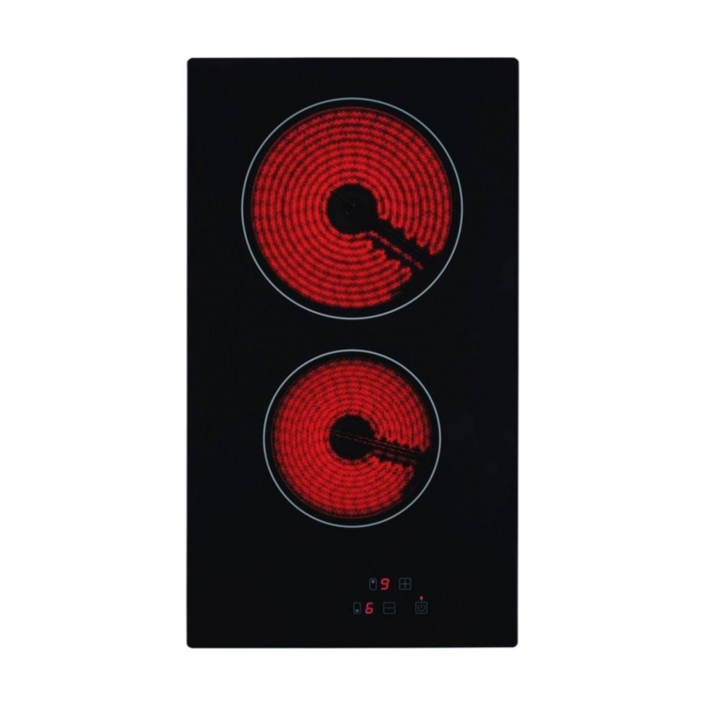 Eminçelik AH VC02 BG30 (Vc 320) Ankastre Siyah Domino Vitro Seramik Ocak