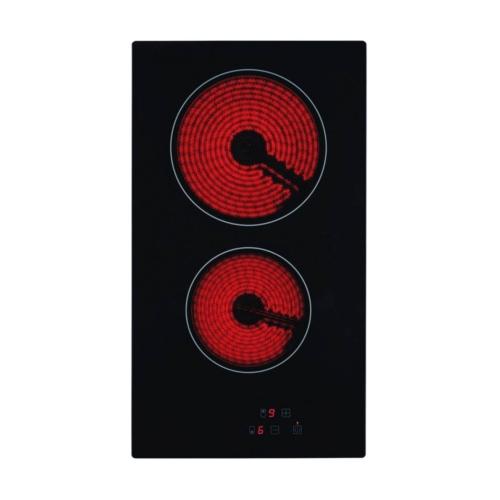 Eminçelik AH VC02 BG30 (Vc 320) Ankastre Siyah Domino Vitro Seramik Ocak