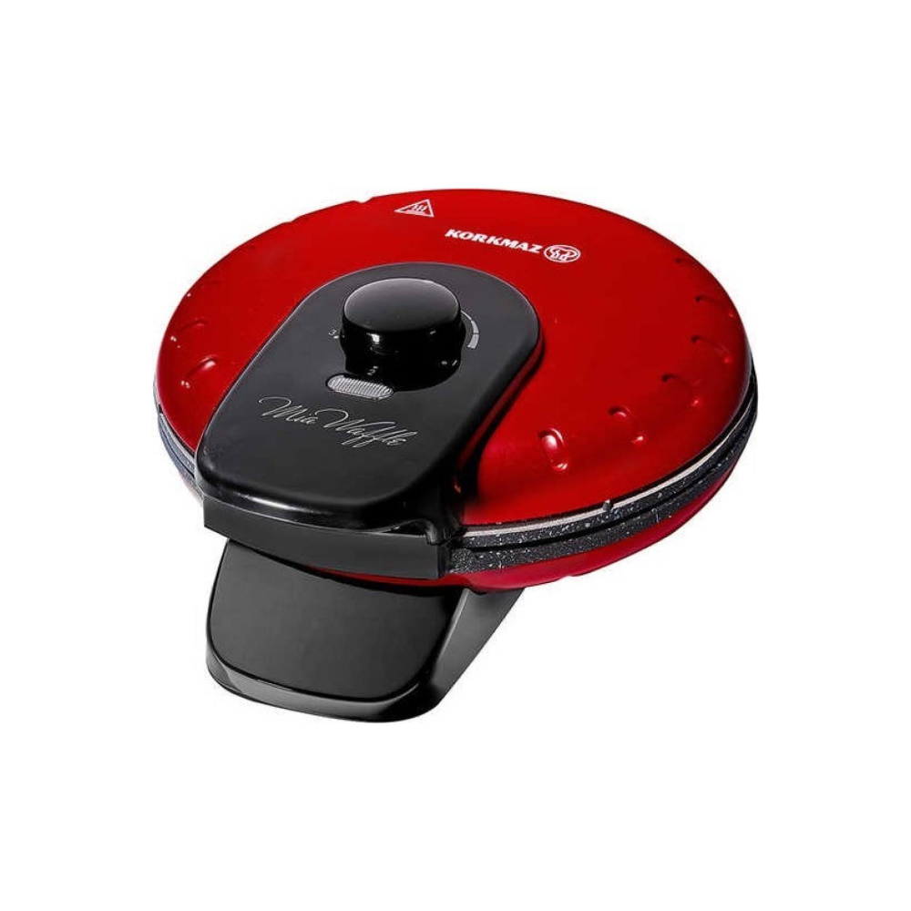 KORKMAZ A319-04 Mia Kırmızı Waffle Makinesi