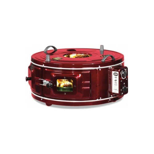 Şamdan 1007 Termostatlı Büyük Boyu Camlı Yuvarlak Davul Fırın