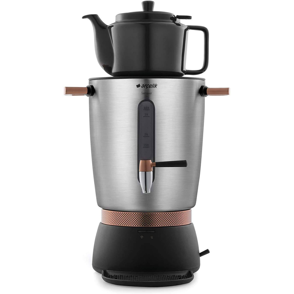 Arçelik K 3285 P Porselen Demlikli Semaver