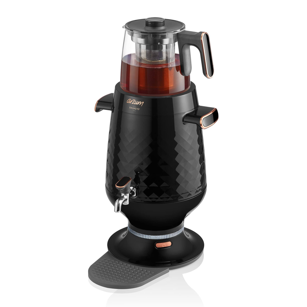 Arzum AR3083 Ehlikeyf Semaver - Siyah