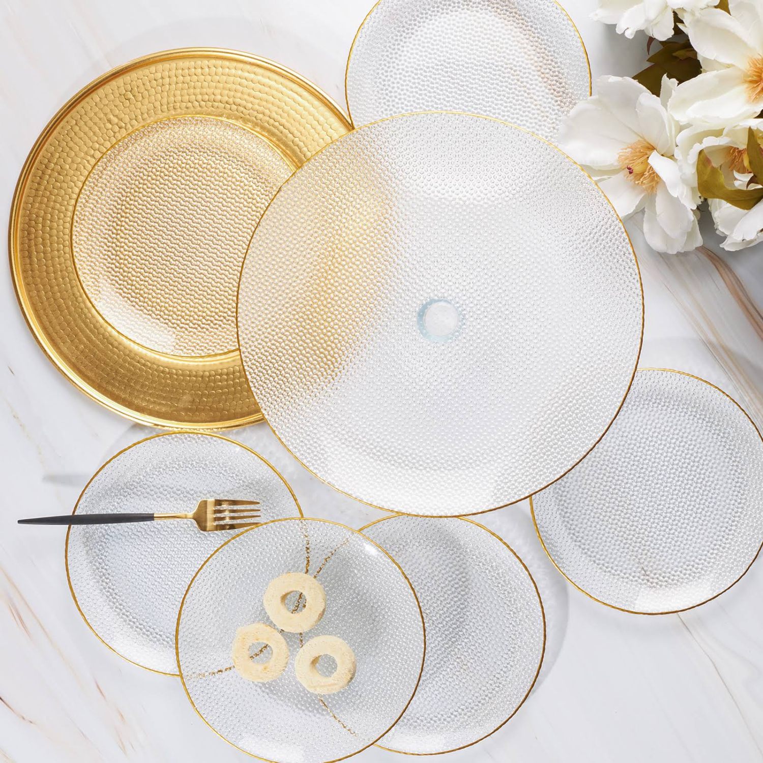 Karaca Tuana 7 Parça Kek Sunum ve Pasta Seti