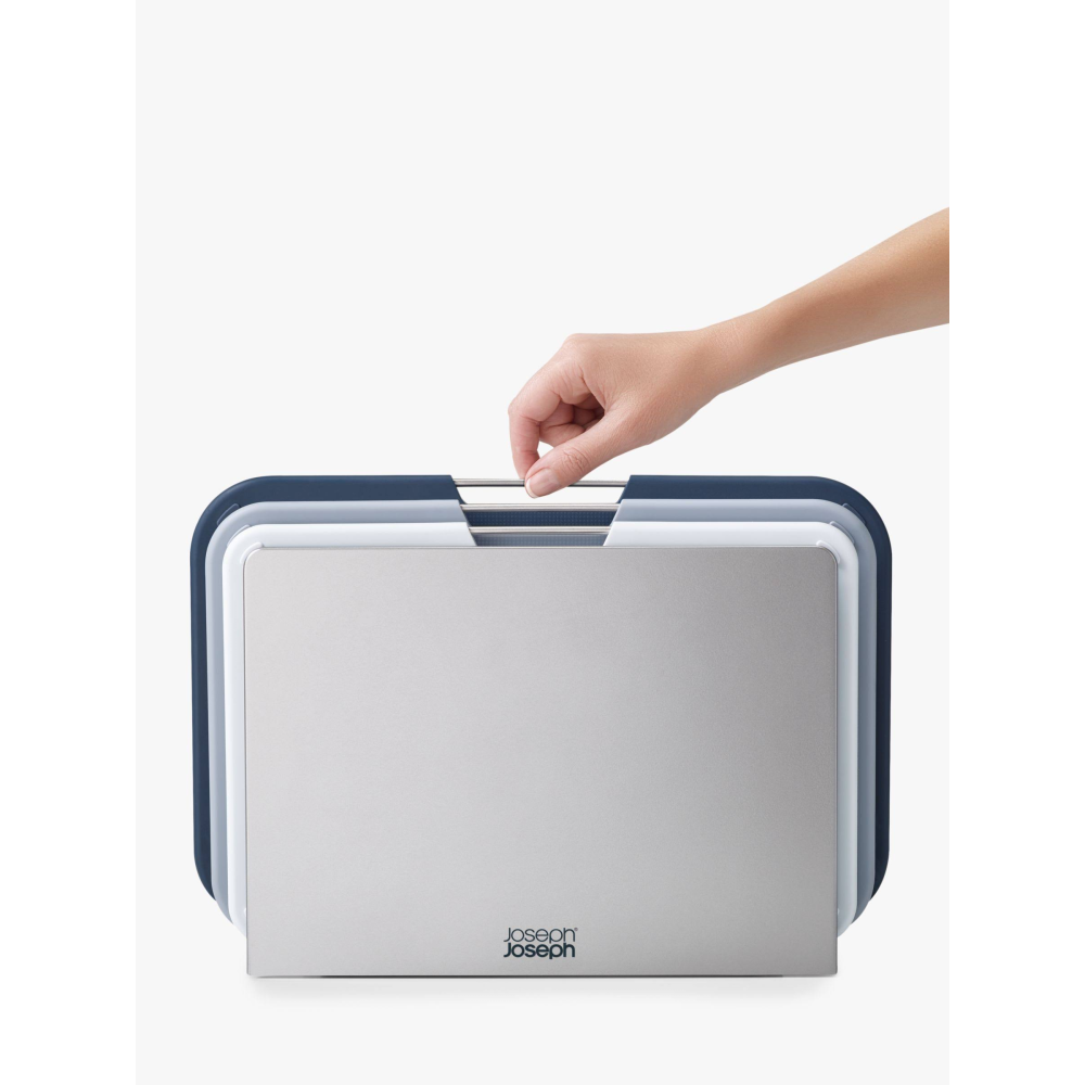 Joseph & Joseph 60146 Nest 3'Lü Kesme Tahta Seti-Gri