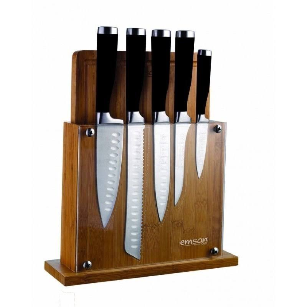 Emsan Matriks 7 Parça Paslanmaz Bıçak Seti