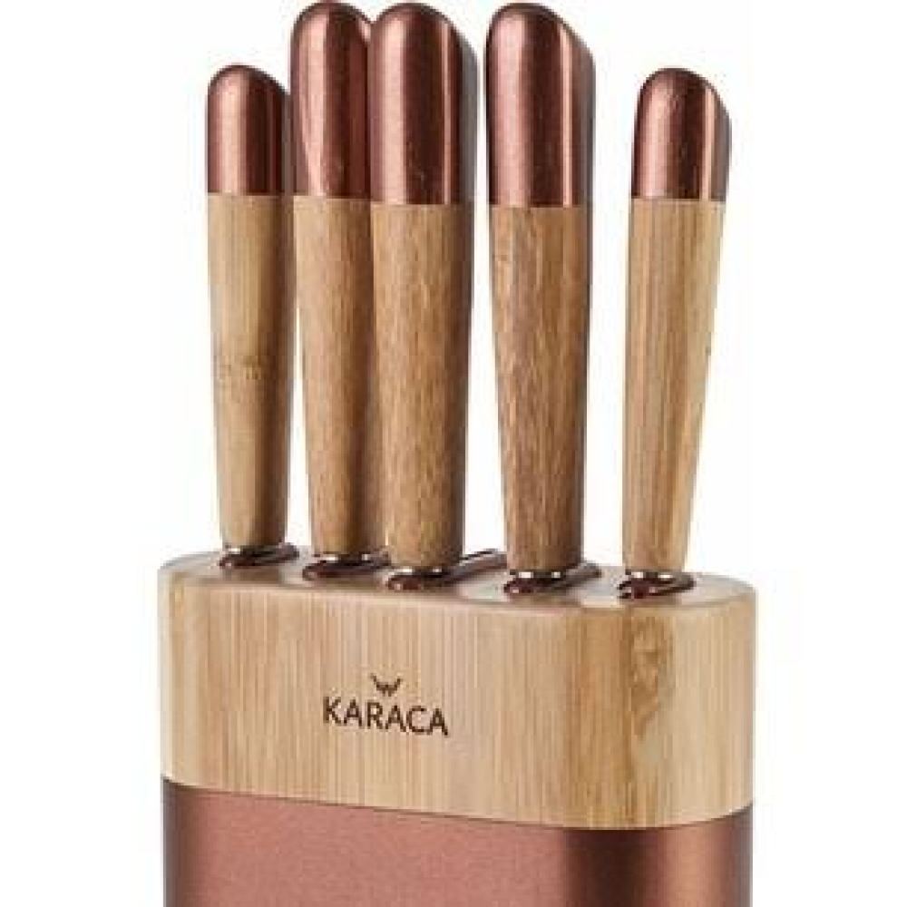 Karaca Maple Rosegold 6 Parça Bıçak Seti