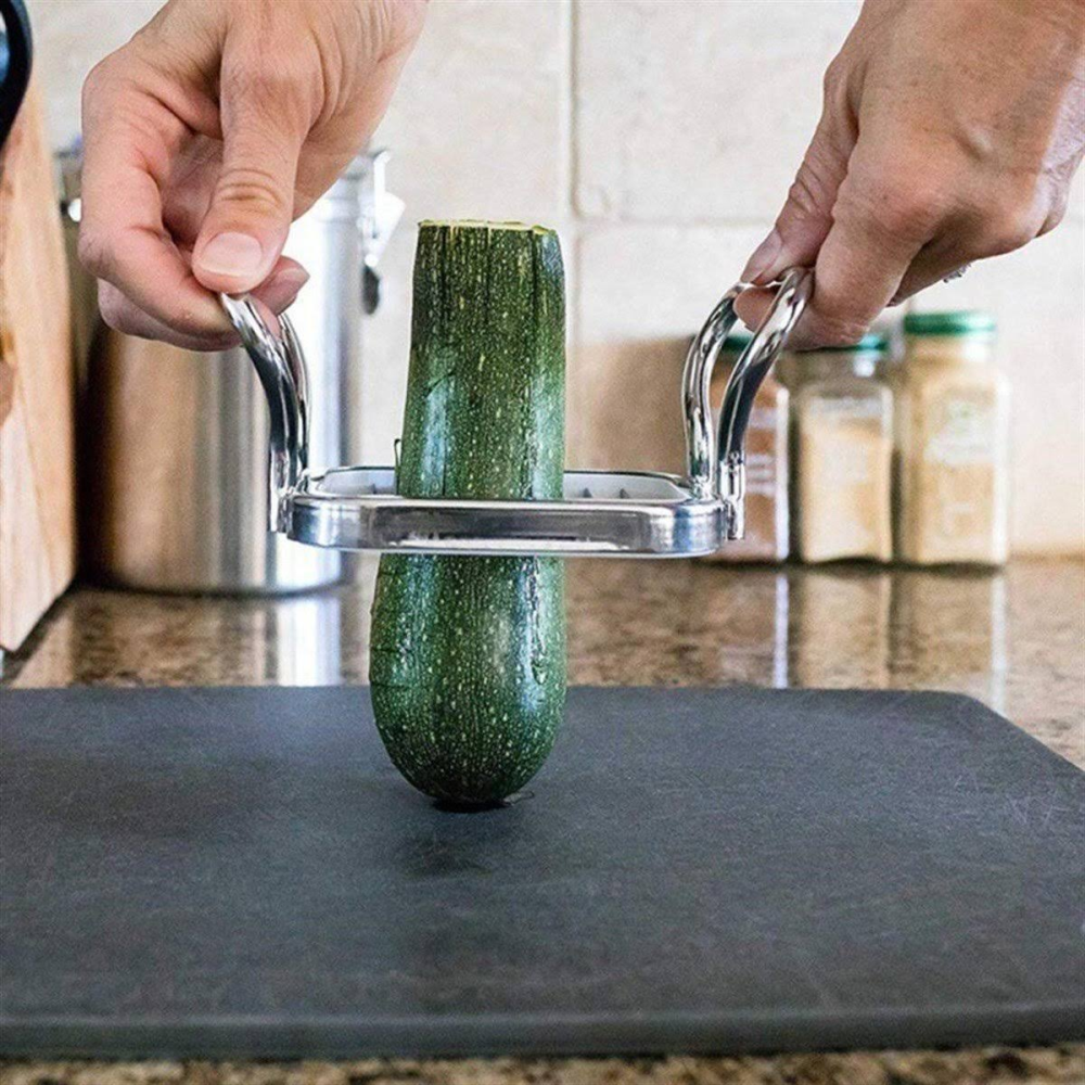 Buffer Metal Patates Kesici Sebze Meyve Dilimleyici Parçalayıcı Aparat