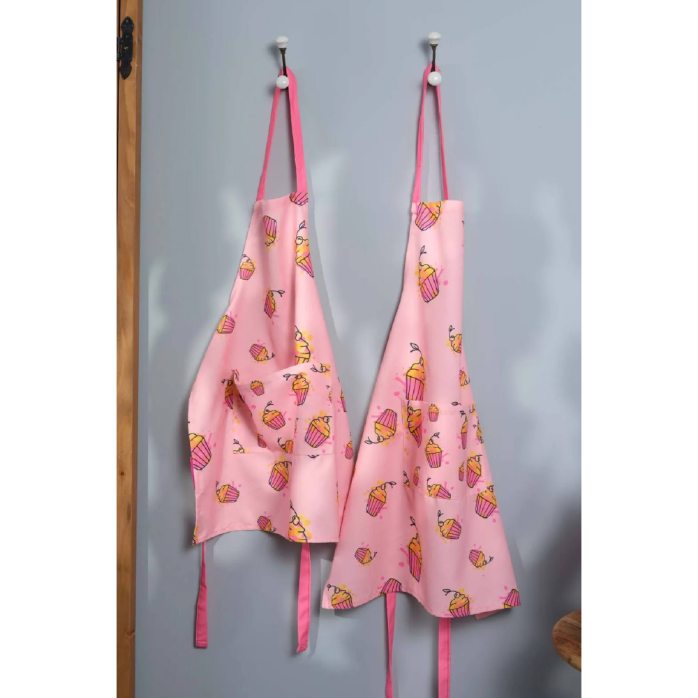 Sarah Anderson Cupcake Pembe Çocuk Mutfak Önlüğü - Standart