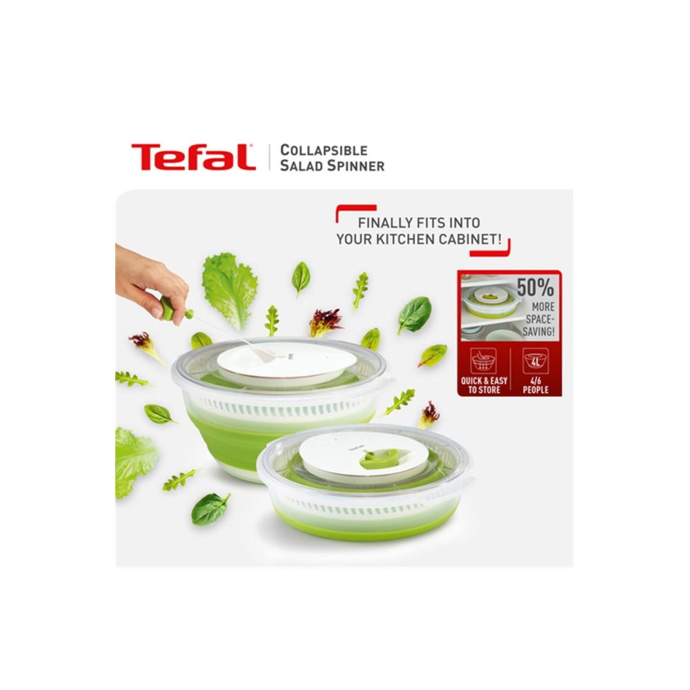 TEFAL Katlanabilir Salata Kurutucu - 4 L