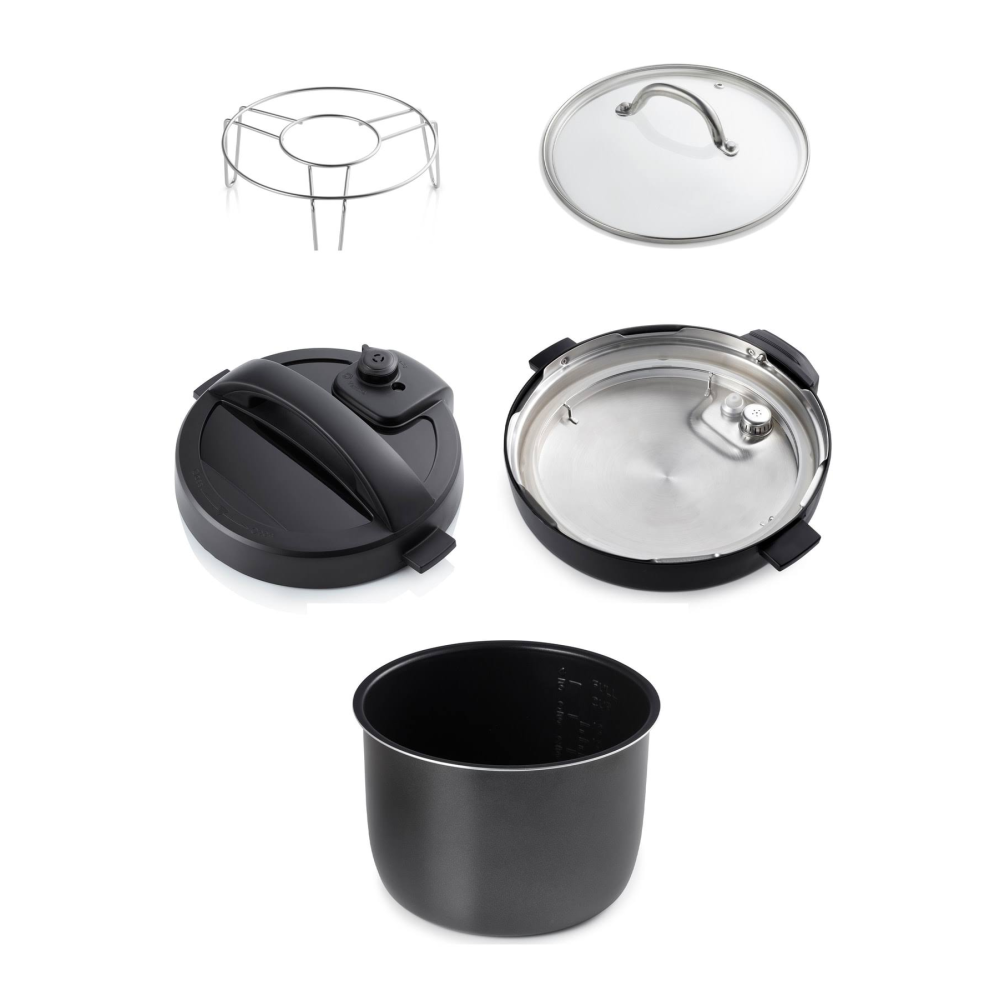 Arzum AR2055 Chefim Çok Amaçlı Basınçlı Pişirici - Siyah