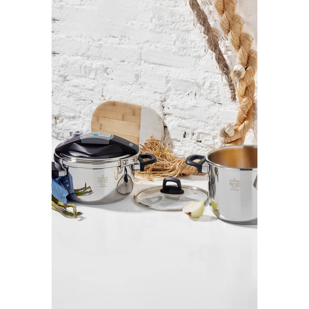 Karaca Perfect Gray Düdüklü Tencere Seti