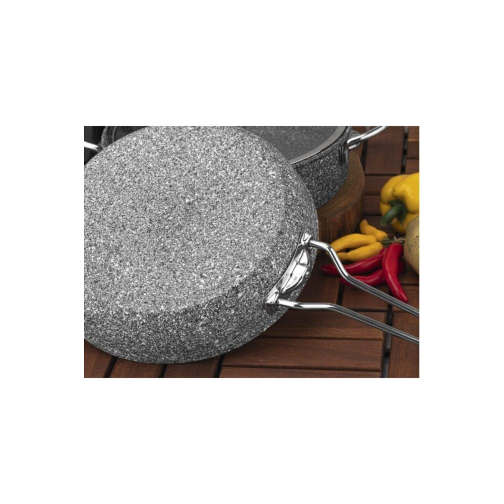 Taç Ultra Klasik 2'Li Granit Tencere & Tava Seti