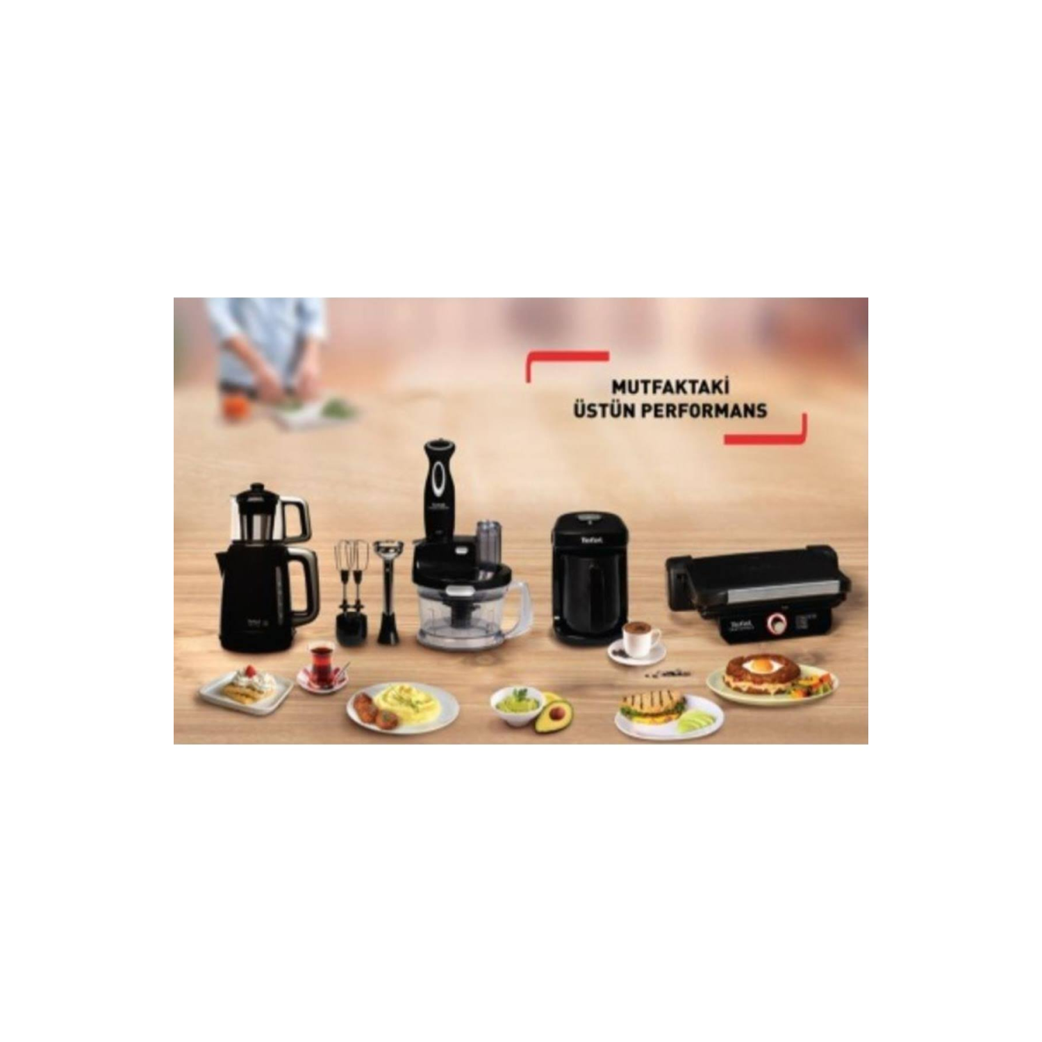 Tefal 4'lü Siyah Elektrikli Çeyiz Seti