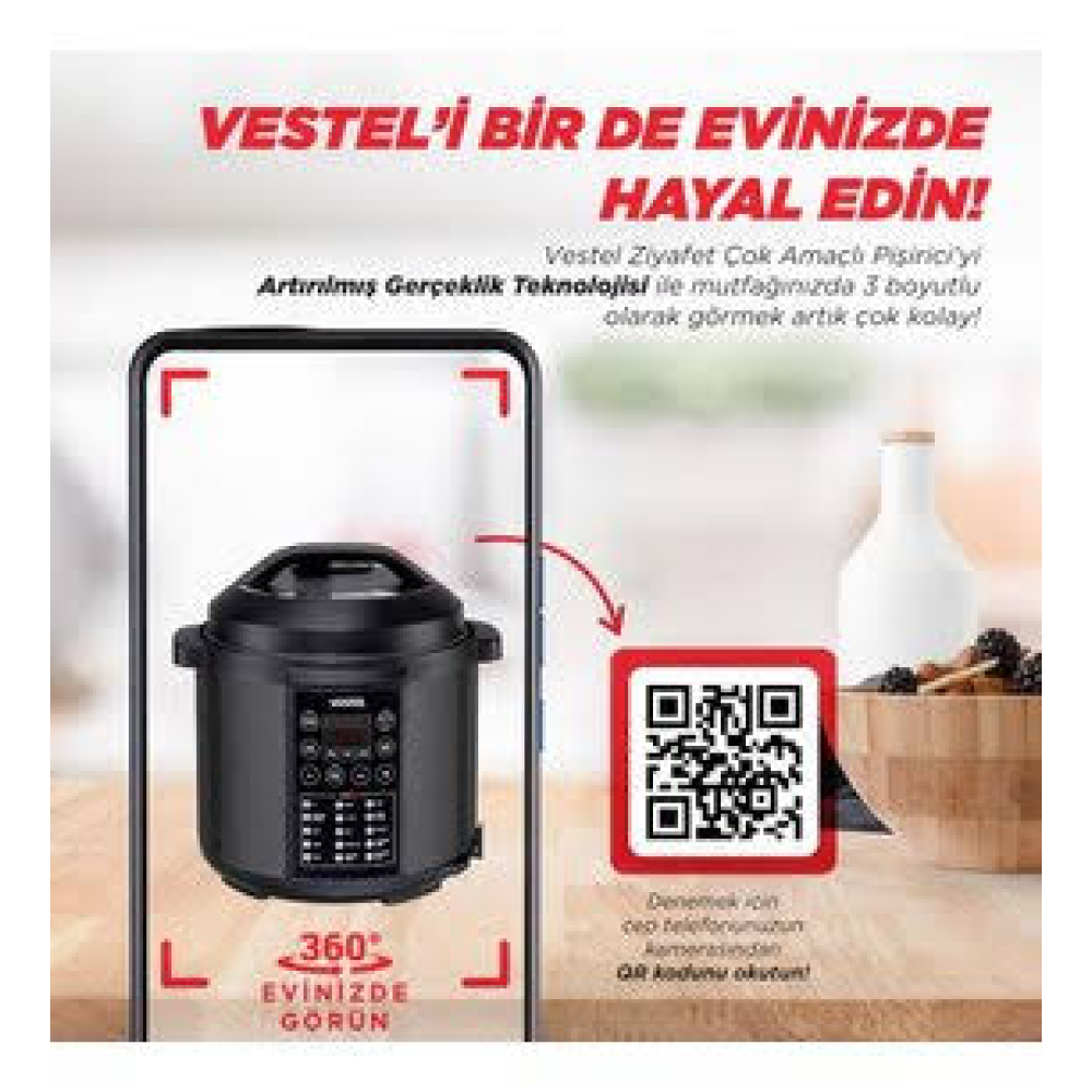 VESTEL ZİYAFET Basınçlı Pişirici
