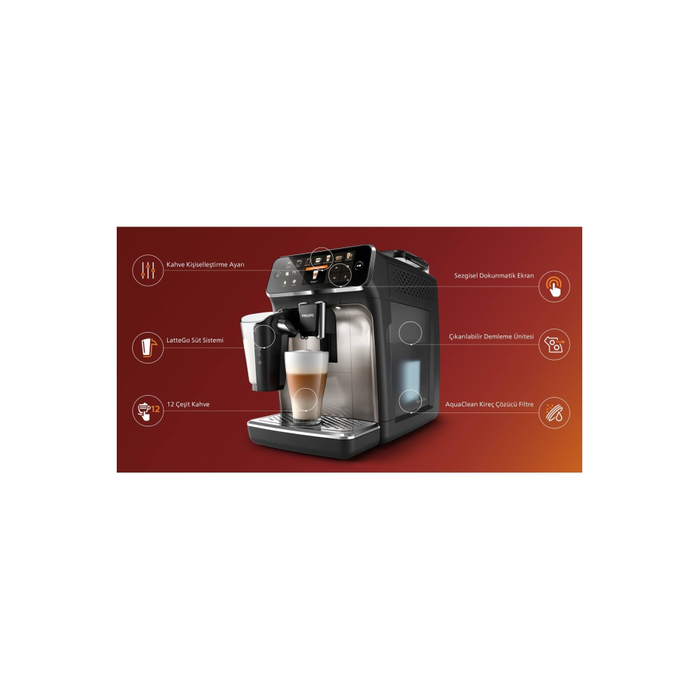 Philips EP5447/90 Tam Otomatik Espresso Makinesi