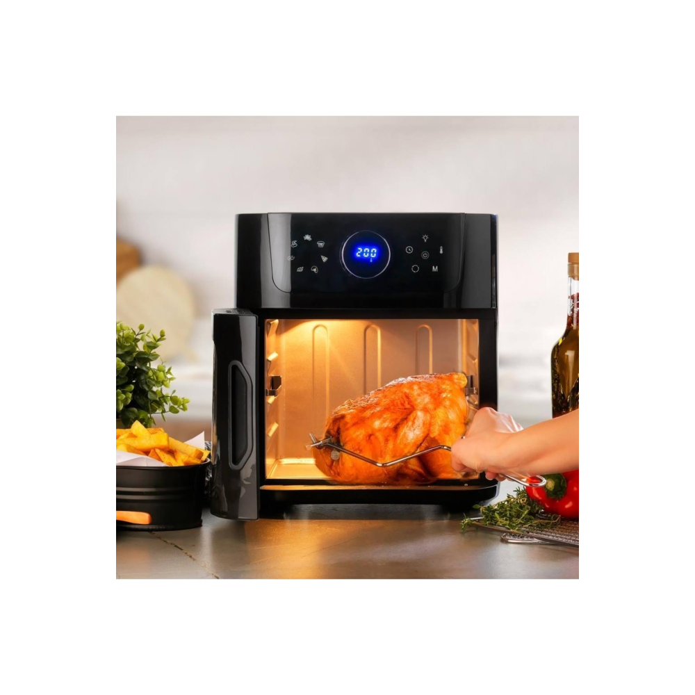 Schafer Fit Oven Airfryer Sıcak Hava Fritözü Ve Fırın - Siyah