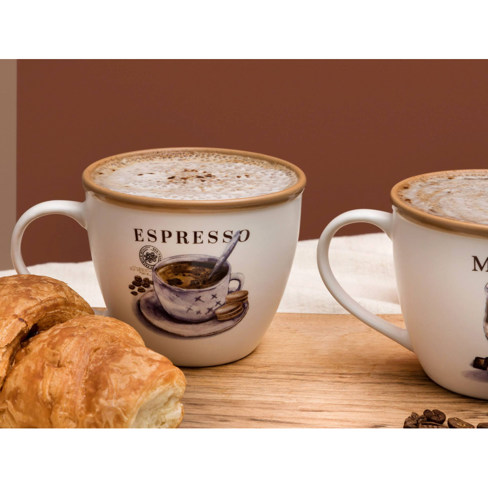 Madame Coco Plaisir Mignonne 2'li Kupa Seti - Açık Kahve