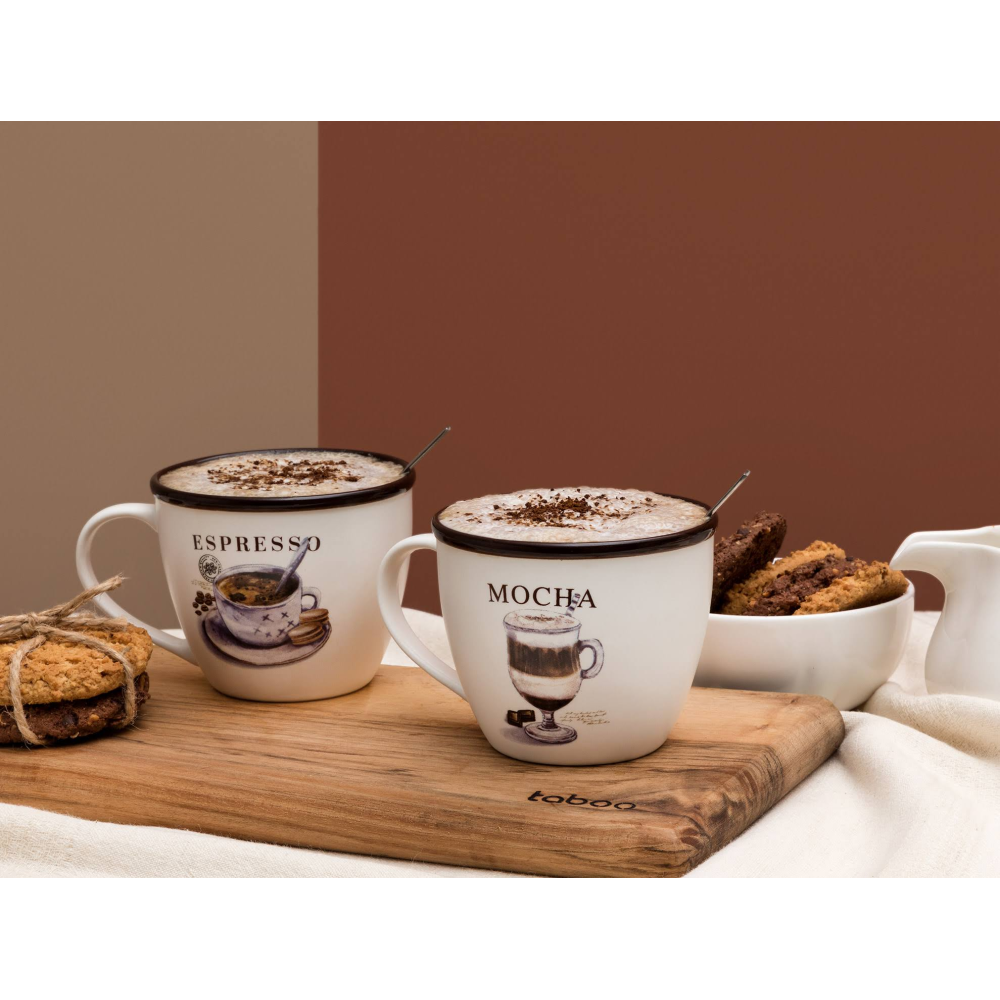 Madame Coco Plaisir Mignonne 2'li Kupa Seti - Açık Kahve