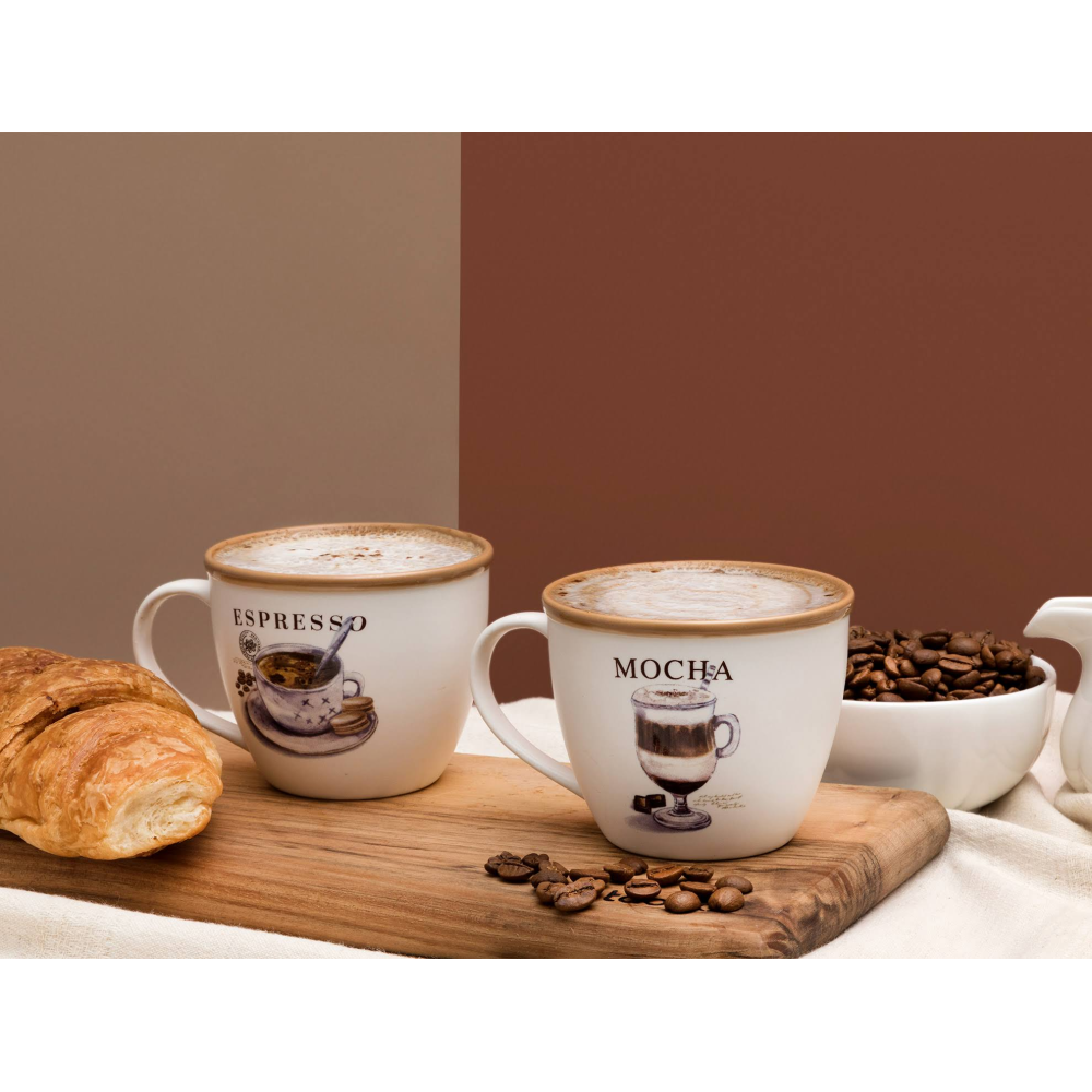 Madame Coco Plaisir Mignonne 2'li Kupa Seti - Açık Kahve