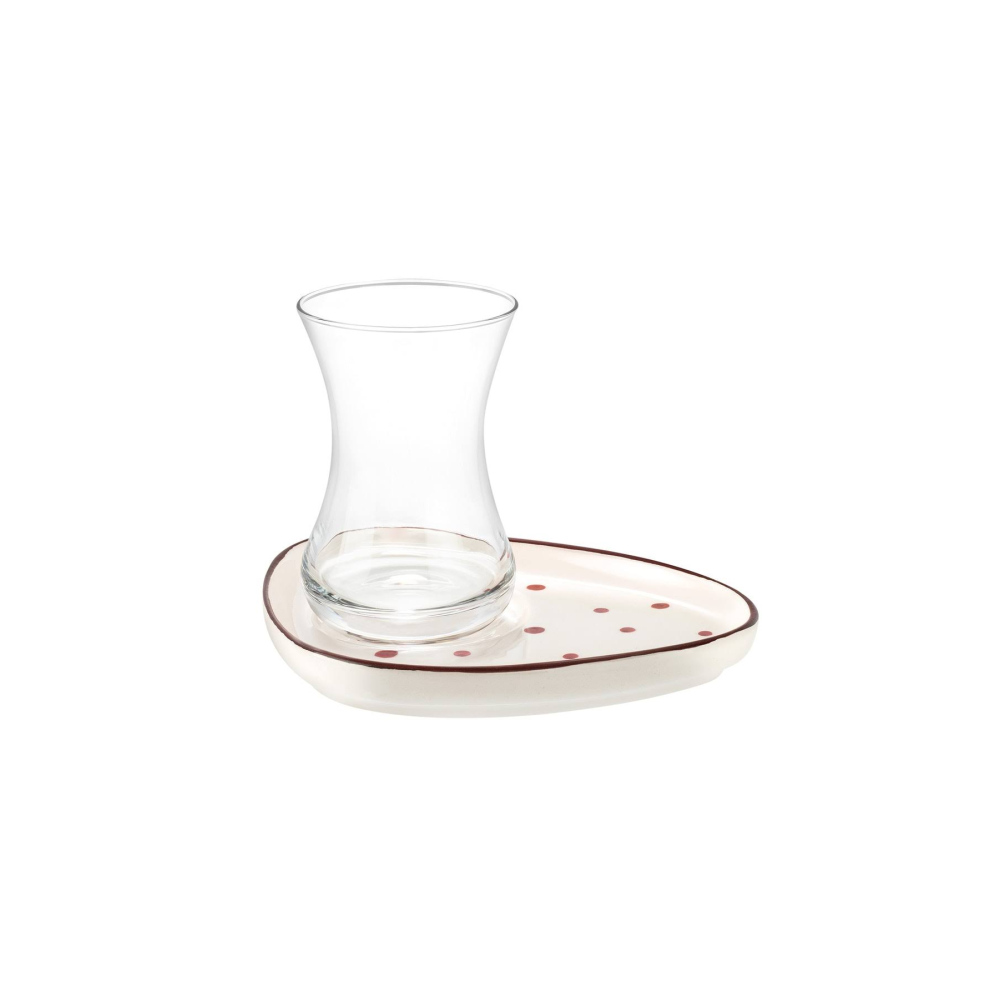 Madame Coco Vıe Rouge Sauvage 8'li Çay Seti