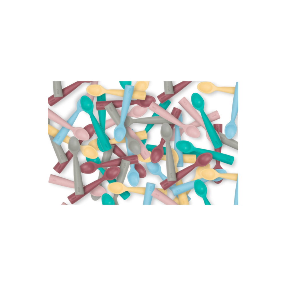 Oioi Nam Nam Mama Kaşığı 2 Li - Mellow Yellow/powder