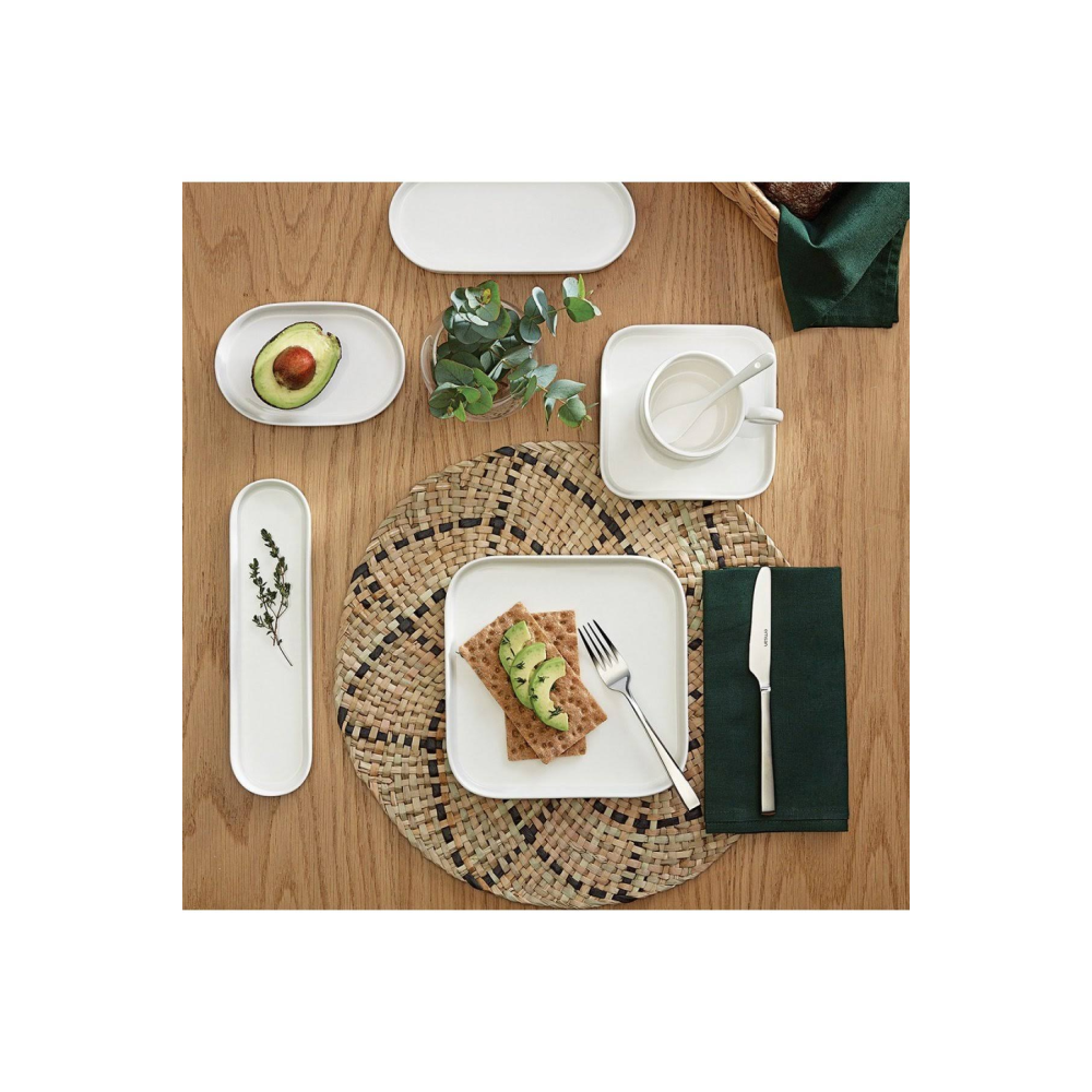 Emsan Yeni Mısra 30 Parça 6 Kişilik Kahvaltı Takımı - Beyaz