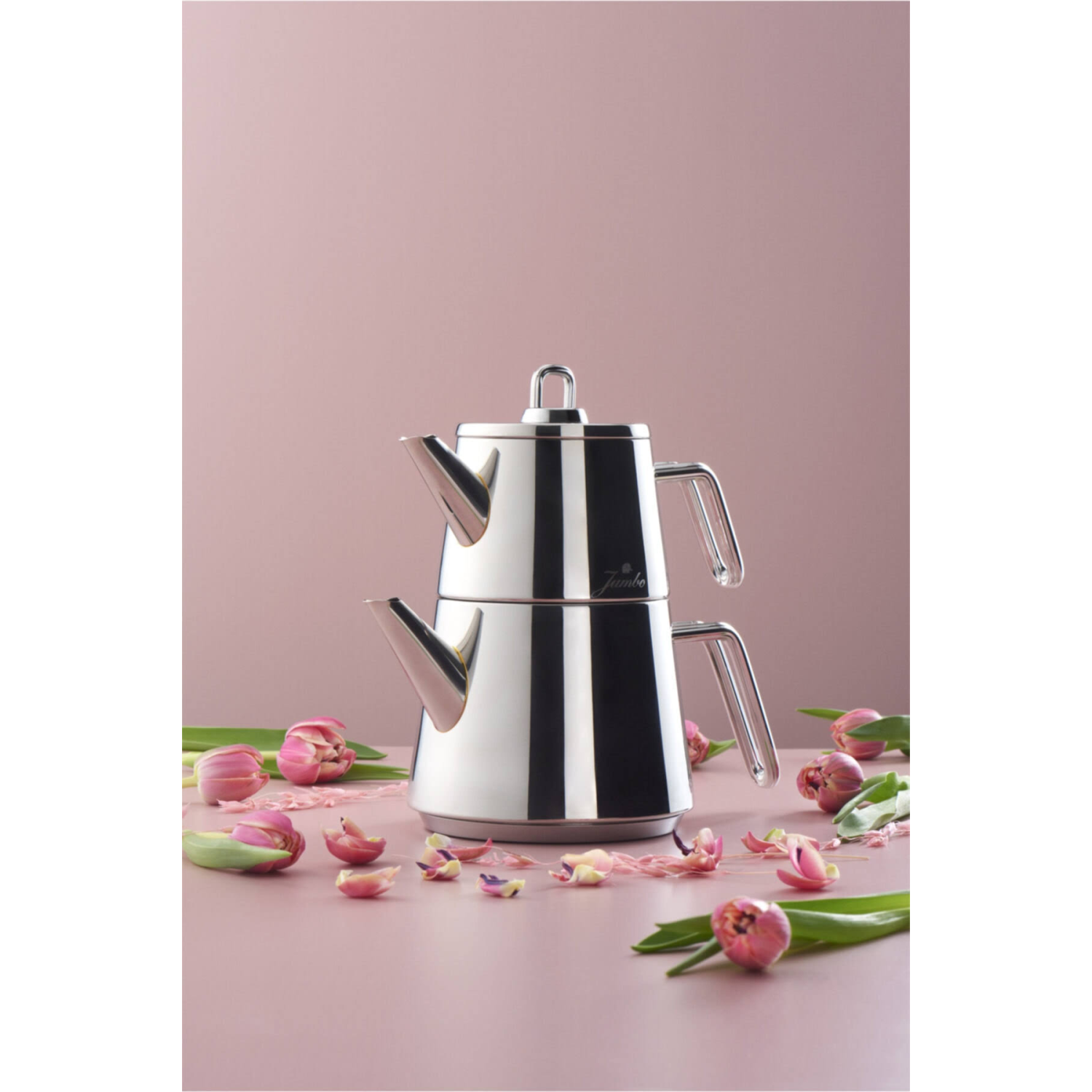 Jumbo 500.01.01.8214 Doha Çelik Çaydanlık