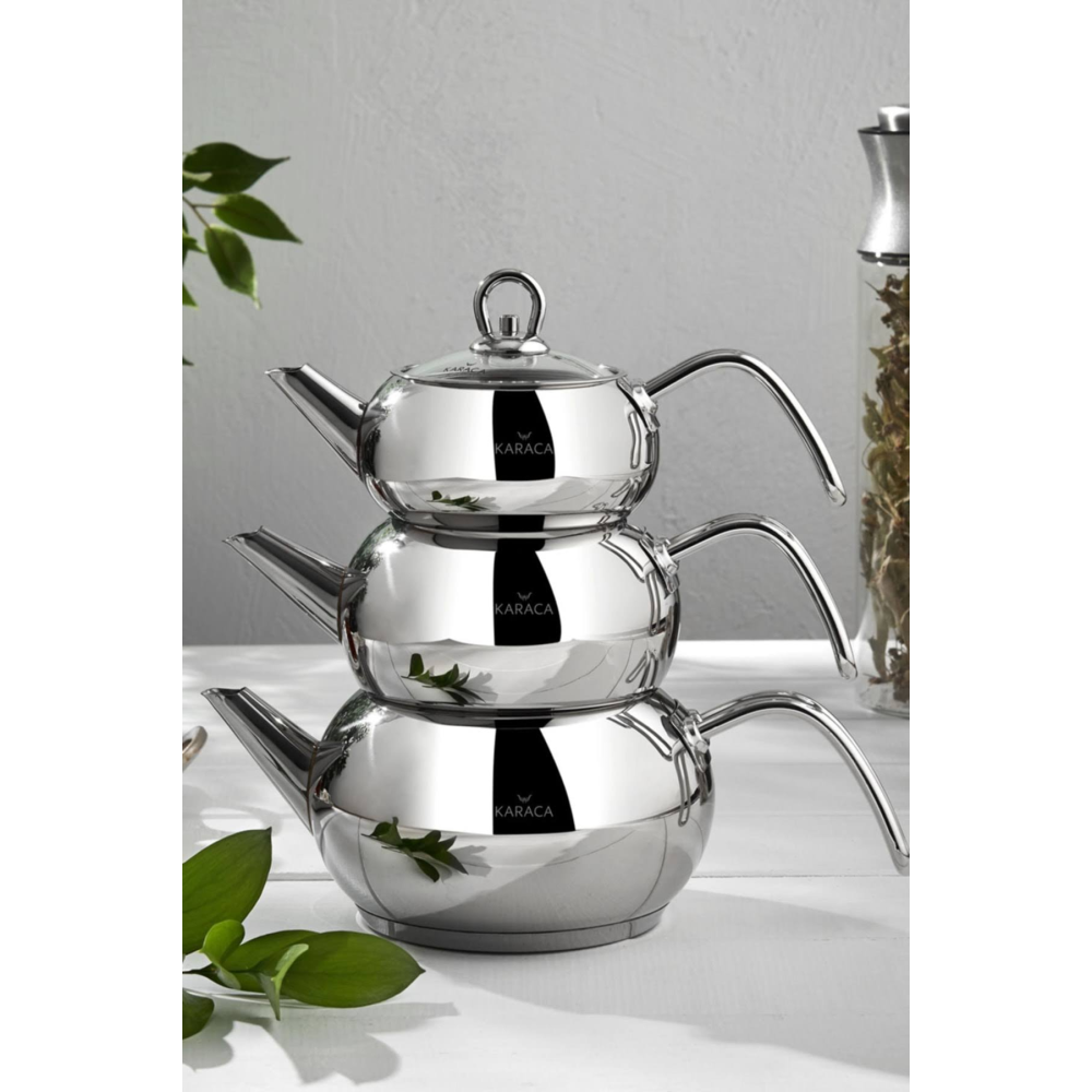 Karaca 3D Çaydanlık Takımı