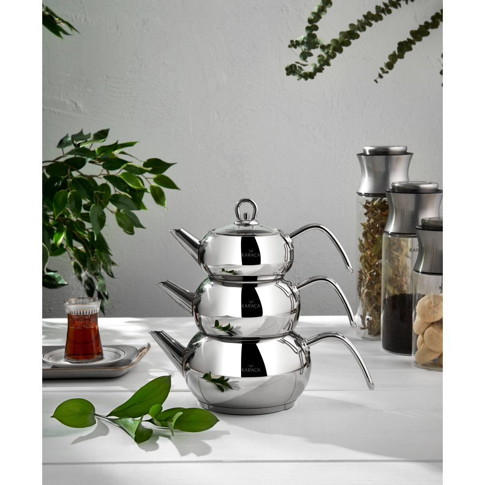 Karaca 3D Çaydanlık Takımı