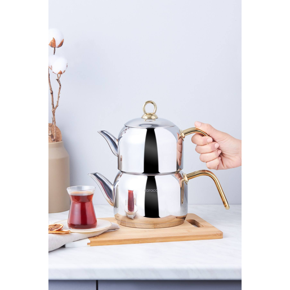 Karaca Urban Midi Çaydanlık Gold