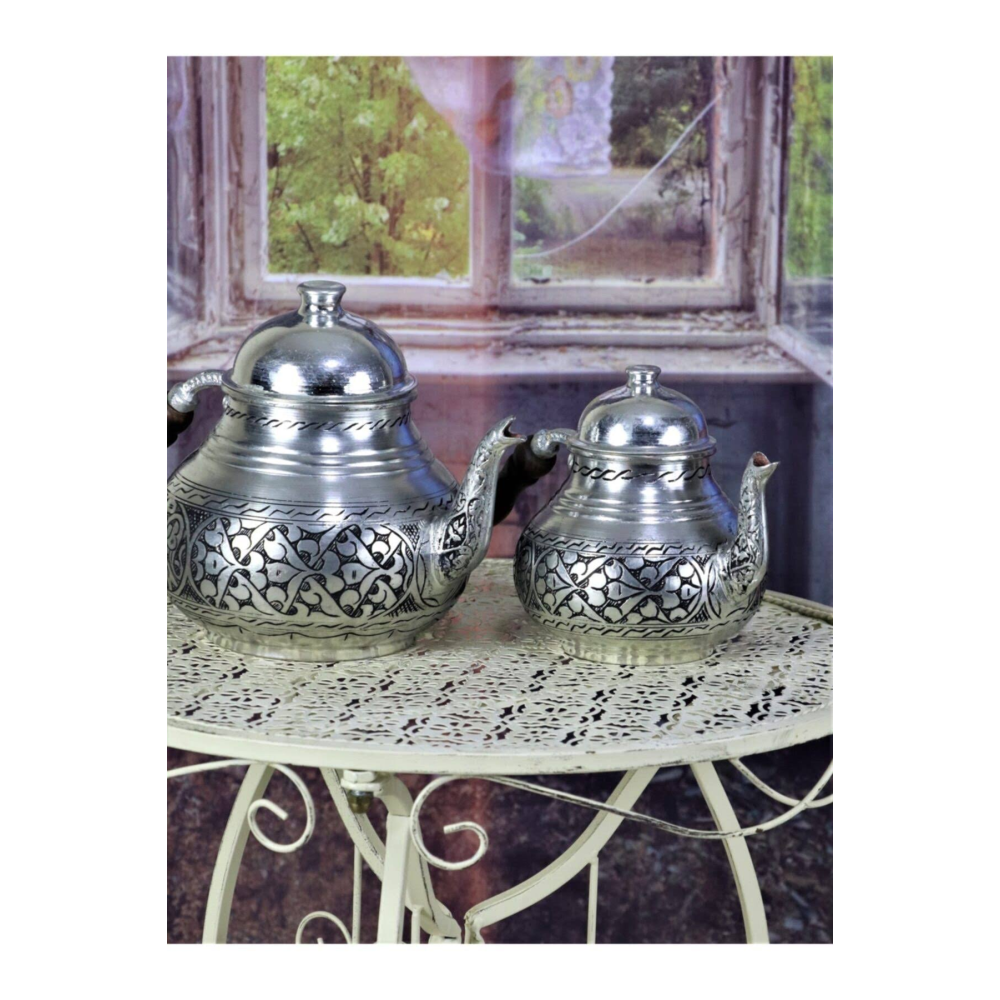 Sonay Bakırcılık Ağır 1 Mm Kalın Keski Eskitme Bakır Çaydanlık