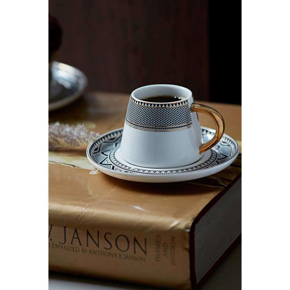 Karaca Globe 6 Kişilik Kahve Fincanı Takımı 90 Ml