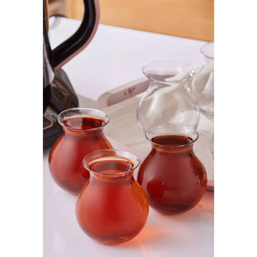 Karaca Refikadan Tatlıcan 6'lı Çay Bardağı Seti