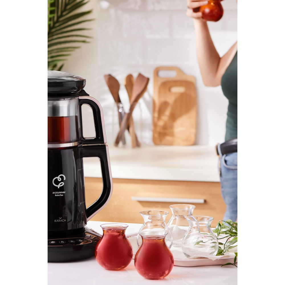 Karaca Refikadan Tatlıcan 6'lı Çay Bardağı Seti