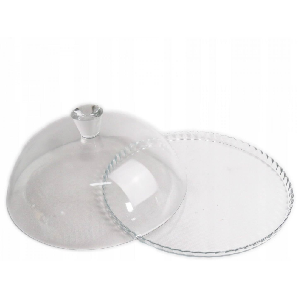 Paşabahçe 95198 Kapaklı Cam Kek Fanusu