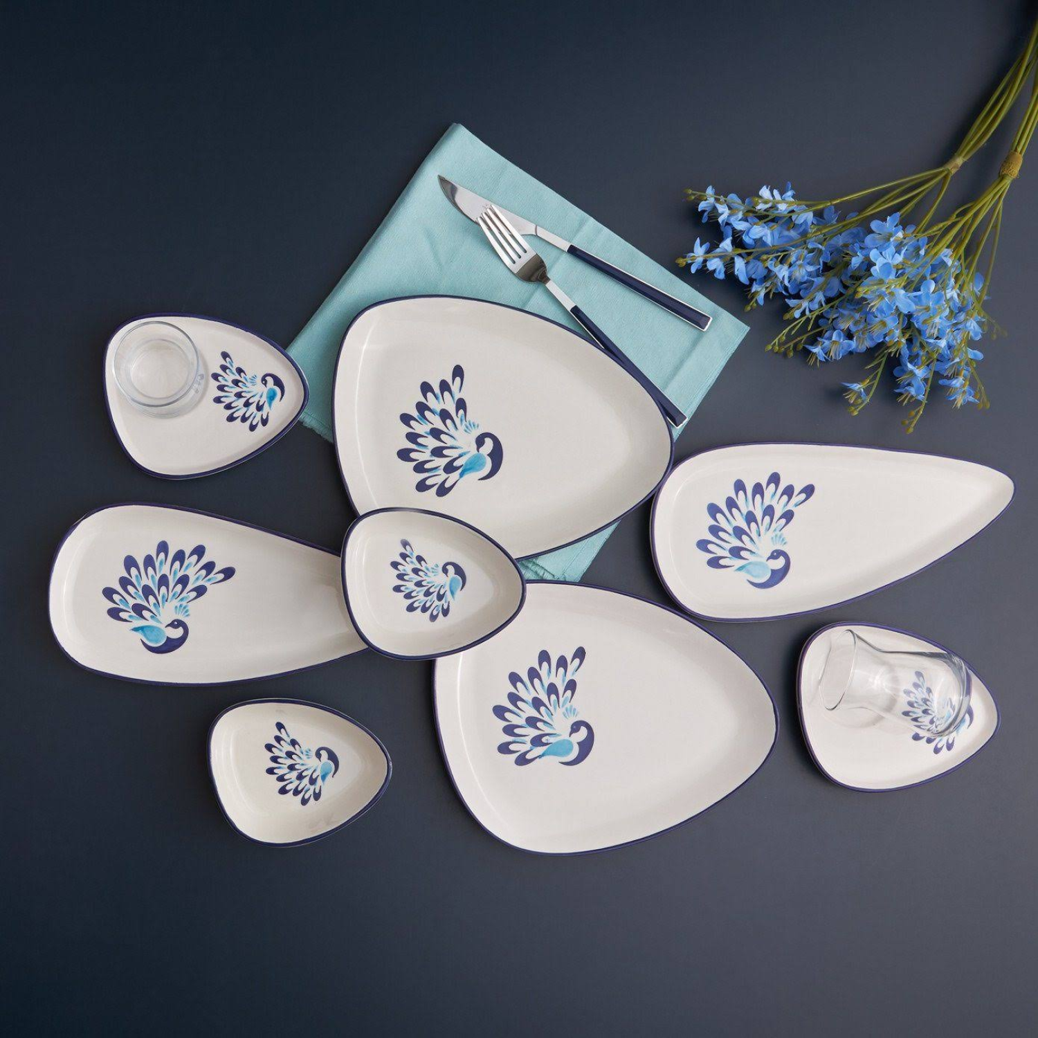 Karaca Peacock 24 Parça 6 Kişilik Kahvaltı Seti