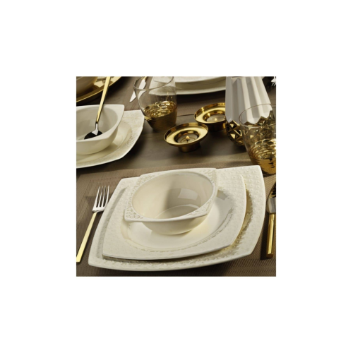 Kütahya Porselen Bone Versa 24 Parça Yemek Takımı BNVRS24Y200