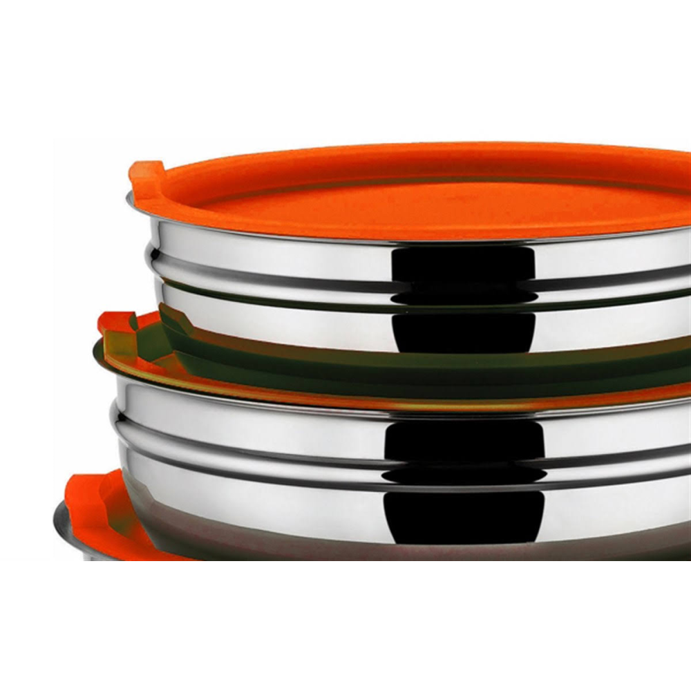 Emsan Demre 6 Parça Kombi Sahan Set - Kırmızı