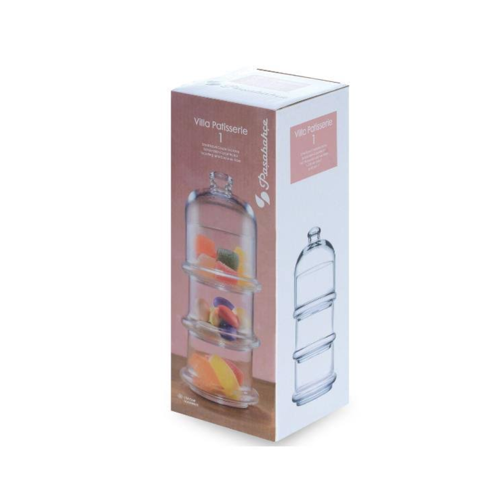 Paşabahçe 96986 Villa Patisserie 3 Katlı Kurabiyelik