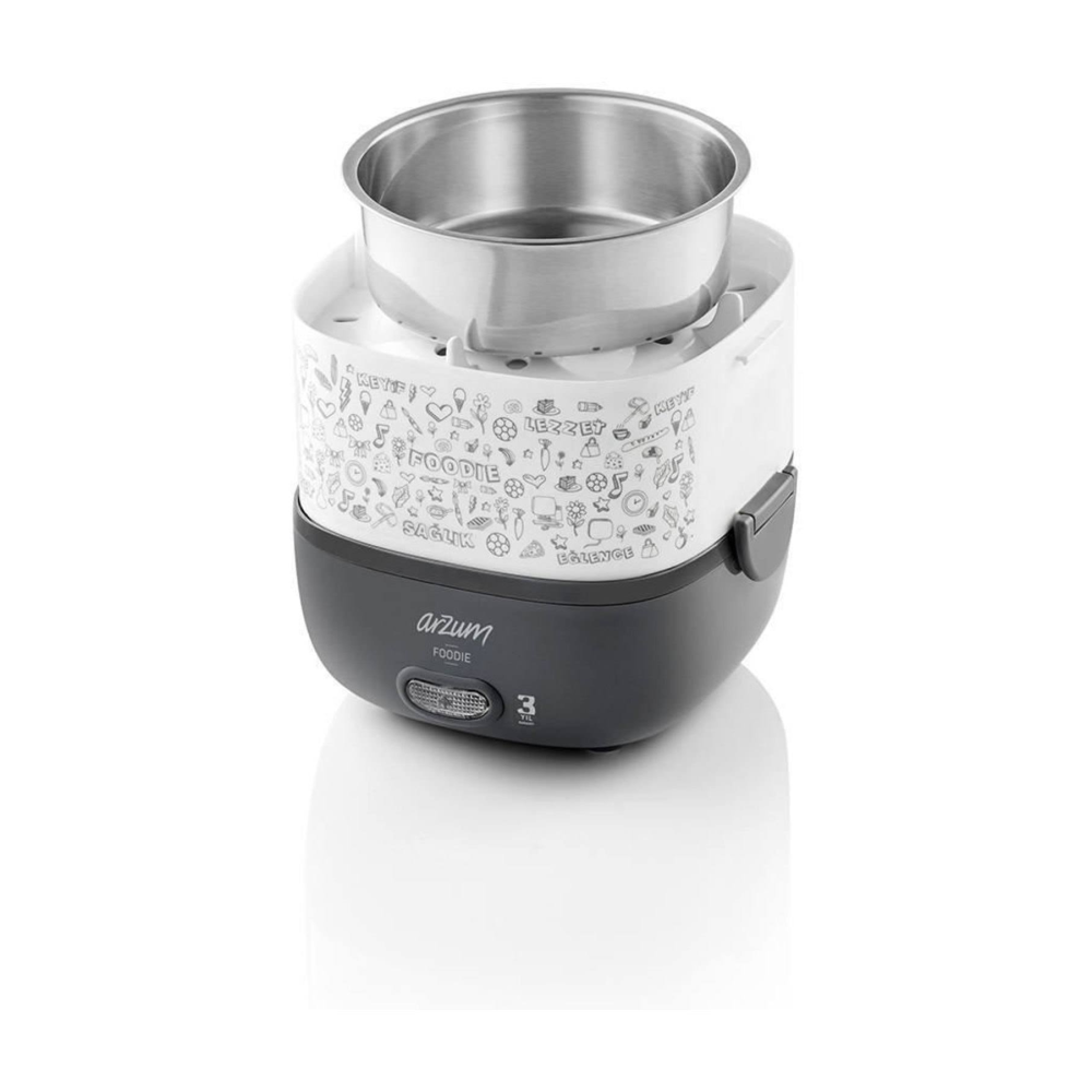 Arzum AR1073 Foodie Modern Sefer Tası - Beyaz