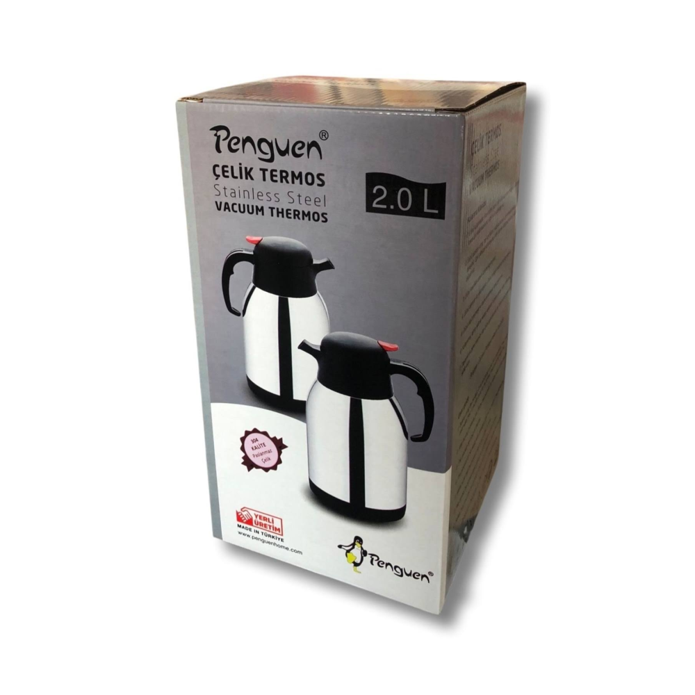 Penguen 1200A Çelik Termos - 2 L
