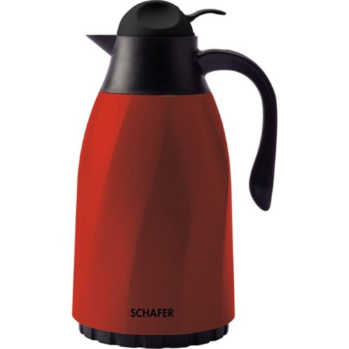 Schafer Kitchenhouse 1,3 L Cam Termos-Kırmızı